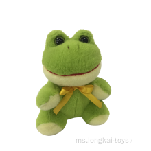 Plush Smiling Katak Hijau